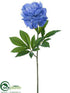 Silk Plants Direct Peony Spray - Delphinium Blue - Pack of 12