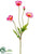 Poppy Spray - Pink - Pack of 12