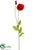 Poppy Spray - Red - Pack of 12