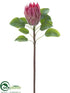 Silk Plants Direct Protea Spray - Pink - Pack of 12