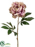 Silk Plants Direct Peony Spray - Lavender Antique - Pack of 12