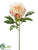 Peony Spray - White - Pack of 12