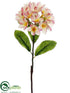 Silk Plants Direct Plumeria Spray - Pink Cream - Pack of 12