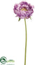 Silk Plants Direct Peony Spray - Lavender Pearl - Pack of 12