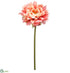 Silk Plants Direct Peony Spray - Coral - Pack of 12