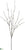 Pussy Willow Spray - White - Pack of 12