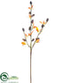 Silk Plants Direct Pod Spray - Brown Fall - Pack of 12
