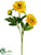 Forest Peony Spray - Yellow Green - Pack of 12