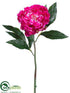 Silk Plants Direct Peony Spray - Orchid - Pack of 12