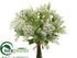 Silk Plants Direct Queen Anne's Lace Bundle - White - Pack of 12