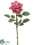 Silk Plants Direct Rose Spray - Cerise Two Tone - Pack of 12