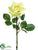 Rose Spray - Green Two Tone - Pack of 12