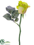 Silk Plants Direct Rose Bud Spray - Green - Pack of 24