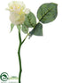 Silk Plants Direct Rose Bud Spray - White Cream - Pack of 24