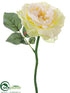 Silk Plants Direct Rose Spray - White Cream - Pack of 24