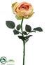 Silk Plants Direct Eden Rose Spray - Cerise - Pack of 12