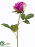 Silk Plants Direct Rose Bud Spray - Cream - Pack of 12