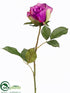Silk Plants Direct Rose Bud Spray - Pink - Pack of 12