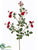 Banksia Rose Spray - Red - Pack of 12