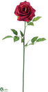 Silk Plants Direct Rose Spray - Burgundy Yellow - Pack of 12