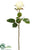 Silk Plants Direct Rose Spray - White - Pack of 24