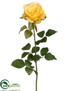Confetti Rose Spray - Yellow - Pack of 12