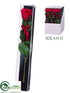 Silk Plants Direct Rose Bud Spray - Red - Pack of 24