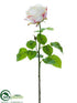 Silk Plants Direct Rose Spray - Peach Pink - Pack of 12