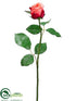 Silk Plants Direct Rose Bud Spray - Coral Beauty - Pack of 12