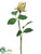 Rose Bud Spray - Green Red - Pack of 12