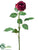 Rose Bud Spray - Eggplant Two Tone - Pack of 12