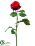 Silk Plants Direct Rose Bud Spray - Red - Pack of 12