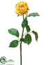 Silk Plants Direct Rose Bud Spray - Yellow Beauty - Pack of 12
