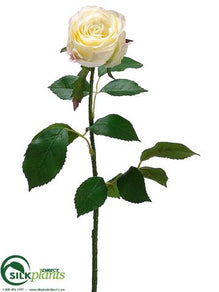 Large Rose Bud Spray - Cream Pink - Pack of 12