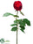Large Rose Bud Spray - Red - Pack of 12