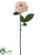 Silk Plants Direct Rose Spray - Peach Cream - Pack of 12