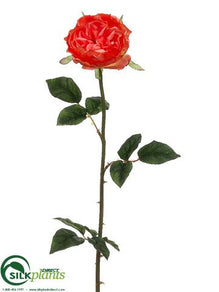Rose Spray - Coral - Pack of 12