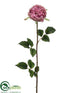 Silk Plants Direct Rose Spray - Mauve - Pack of 12