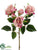 Rose Spray - Peach - Pack of 12