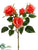 Rose Spray - Red - Pack of 12