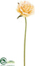 Silk Plants Direct Rose Spray - Yellow Pearl - Pack of 12