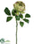 Rose Spray - Green - Pack of 12