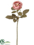Silk Plants Direct English Rose Spray - Mauve - Pack of 12
