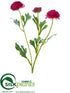 Silk Plants Direct Ranunculus Spray - Red - Pack of 12