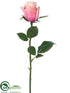 Silk Plants Direct Rose Bud Spray - Pink Apricot - Pack of 12