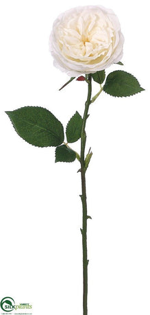 Rose Spray - White - Pack of 12