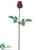 Silk Plants Direct Rose Bud Spray - Burgundy - Pack of 12