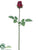 Rose Bud Spray - Burgundy - Pack of 12