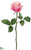 Rose Bud Spray - Pink Apricot - Pack of 12