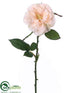 Silk Plants Direct Rose Spray - Apricot Pastel - Pack of 12